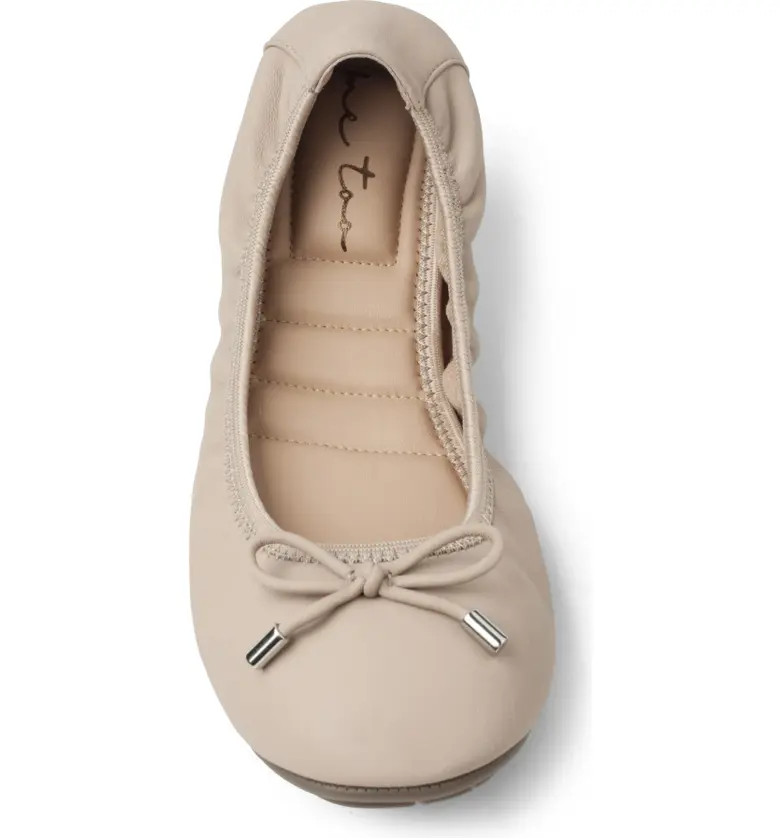 미투 Me Too Halle 2.0 Ballet Flat_LIGHT NUDE LEATHER