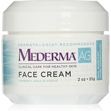 Mederma AG Moisturizing Face Cream  with hyaluronic acid for moisture and glycolic acid to gently remove rough, dry skin  dermatologist recommended brand - fragrance-free, hypoal