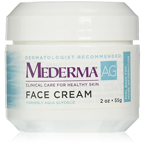  Mederma AG Moisturizing Face Cream  with hyaluronic acid for moisture and glycolic acid to gently remove rough, dry skin  dermatologist recommended brand - fragrance-free, hypoal