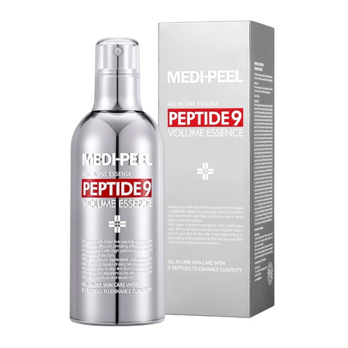  Medi-Peel Peptide 9 Volume Essence 100ml | Anti Wrinkles Collagen Formula | Bubble Essence | Instant Hydration | Hydrating Serum | Moisturizing Serum | Face Moisturizer | Volume Es