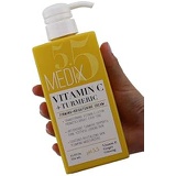 Medix 5.5 Vitamin C Cream w/Turmeric for face and body. Firming & brightening cream for age spots, dark spots & sun damaged skin. Anti-Aging Cream Infused w/Vitamin E, Ginger, Gins