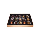 Miami Beach Chocolates Gluten Free Vegan Easter Dark Chocolate, Kosher Parve, with Gift Box, 15 Pieces