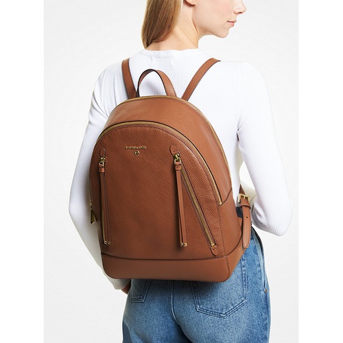 마이클코어스 MICHAEL Michael Kors Brooklyn Large Pebbled Leather Backpack