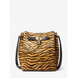 MICHAEL Michael Kors Hamilton Legacy Medium Tiger Print Calf Hair Messenger Bag
