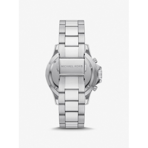 마이클코어스 Michael Kors Oversized Everest Silver-Tone Watch