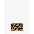 MICHAEL Michael Kors Small Leopard-Print Calf Hair Wallet