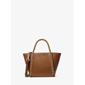 MICHAEL Michael Kors Westley Small Pebbled Leather Chain-Link Tote Bag