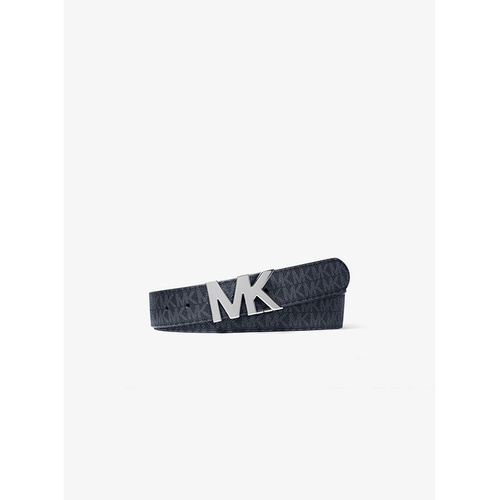 마이클코어스 Michael Kors Mens Logo Belt and Billfold Wallet Set