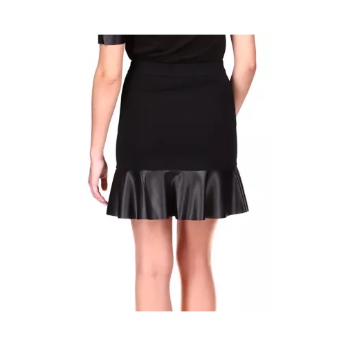 마이클코어스 Womens Contrast Flounce Hem Skirt