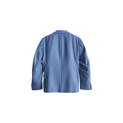 마이클코어스 Blue Solid Wool Sport Coat