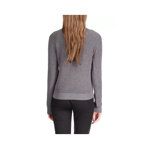 마이클코어스 Womens Crop Shaker Zip Sweater
