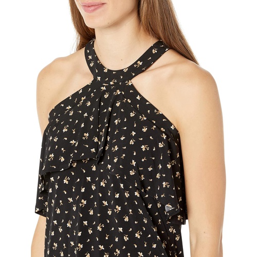 마이클코어스 MICHAEL Michael Kors Floral Flounce Halter