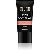 Milani Prime Correct Face Primer - Diffuses Discoloration + Pore-Minimizing - Medium/Dark (0.85 Fl. Oz.) Vegan, Cruelty-Free Face Makeup Primer to Color Correct Skin & Reduce Appea