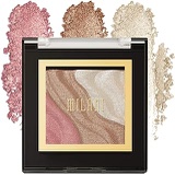 Milani Spotlight Face & Eye Strobe Palette - Candle Light (0.23 Ounce) Cruelty-Free Highlighter & Eyeshadow Compact - Shape, Contour & Highlight with Shimmer Shades
