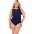 Miraclesuit Plus Size Solid Palma One-Piece