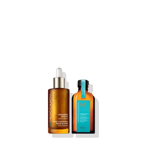  Moroccanoil Treatment and Shimmering Body Oil Duo