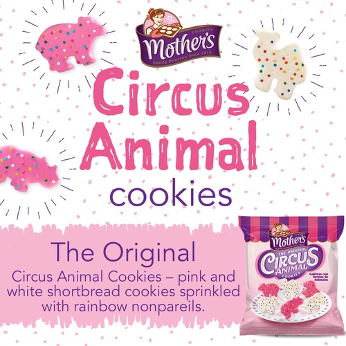  Mothers Cookies, Circus Animal, Caddy, 1 Oz, Original, 12 Count (Pack of 4), 48 Ounce