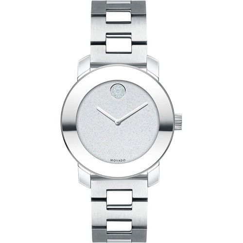  Movado Bold, Stainless Steel Case, Silver Dial, Stainless Steel Bracelet, Women, 3600568