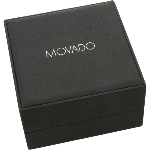 Movado Womens Amorosa Duo Stainless Steel Swiss-Quartz Watch with Stainless-Steel Strap, Silver, 11.6 (Model: 0607131)