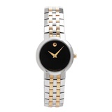 Movado Womens 606063 Faceto Two-Tone Stainless-Steel Watch