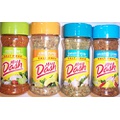 Mrs. Dash Seasoning Blends Variety Flavor 4 Pack 2.5 oz - Caribbean Citrus - Garlic & Herb - Fiesta Lime - Lemon Pepper