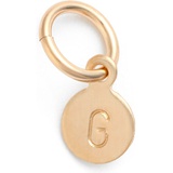 Nashelle Tiny Initial 14k-Gold Fill Coin Charm_14K GOLD Fill G