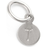 Nashelle Tiny Initial Sterling Silver Coin Charm_STERLING Silver T