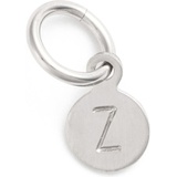 Nashelle Tiny Initial Sterling Silver Coin Charm_STERLING Silver Z