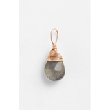 Nashelle 14k-Rose Gold Fill & Semiprecious Stone Charm_LABRADORITE