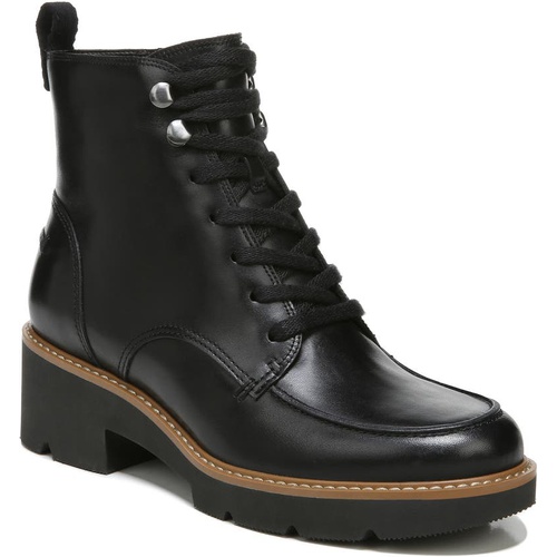  Naturalizer Dara Water Repellent Combat Boot_BLACK LEATHER