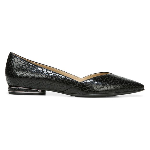  Naturalizer Havana Pointed Toe Flat_BLACK SNAKE PRINT L