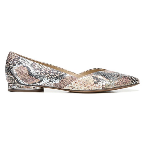  Naturalizer Havana Pointed Toe Flat_TAN SNAKE PRINT LEATHER