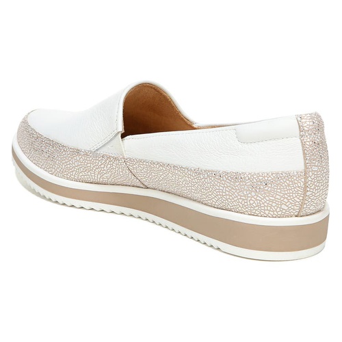  Naturalizer Beale Flat_WHITE LEATHER