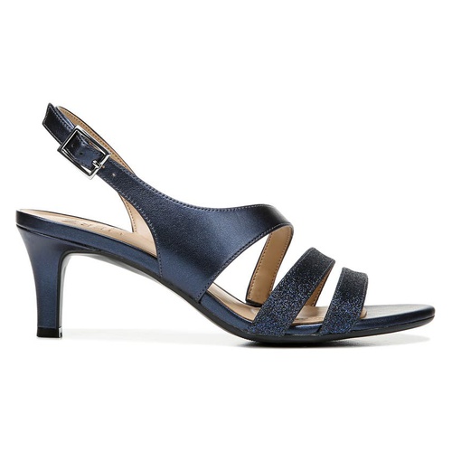  Naturalizer Taimi Slingback Sandal_NAVY METALLIC FAUX LEATHER