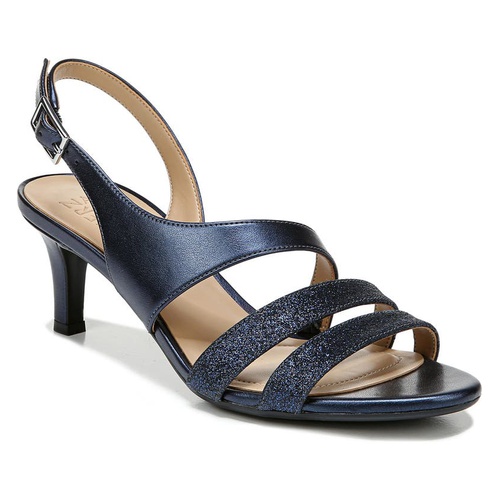  Naturalizer Taimi Slingback Sandal_NAVY METALLIC FAUX LEATHER