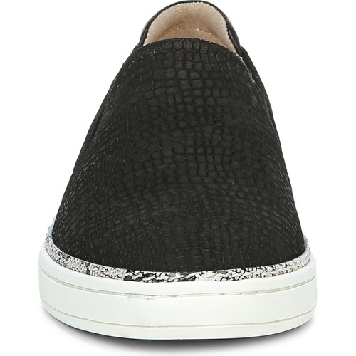  Naturalizer Jade Slip-On Sneaker_BLACK CROCO LEATHER