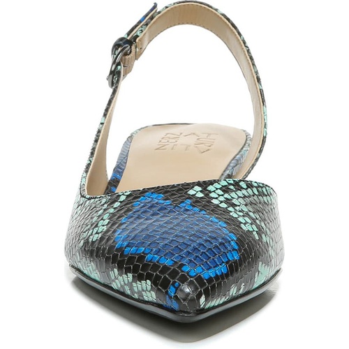  Naturalizer Banks Pump_BLUE MULTI SNAKE LEATHER