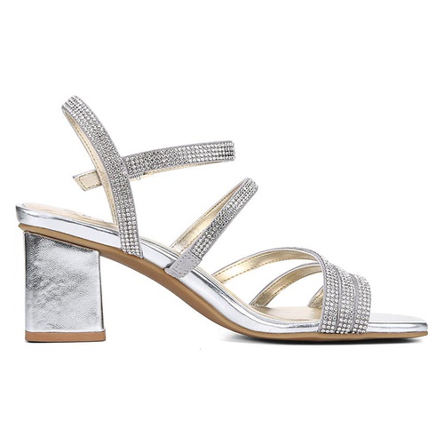  Naturalizer Niko 2 Embellished Strappy Sandal_SILVER