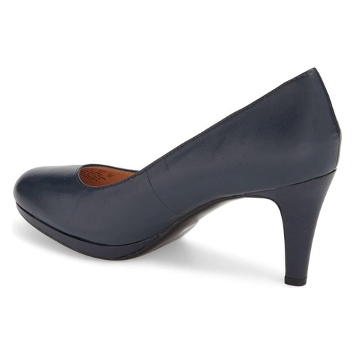  Naturalizer Michelle Almond Toe Pump_NAVY LEATHER