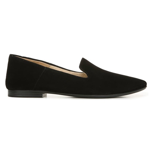  Naturalizer Lorna Collapsible Heel Loafer_BLACK SUEDE