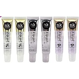 6 PACK!! NICKA K NEW YORK Clear Lip Gel with Vitamin E (Argan Oil 2pcs & Rosehip 2pcs & Clear 2pcs)