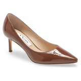 Nina Nina60 Pointy Toe Pump_MOCHA FAUX LEATHER