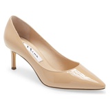 Nina Nina60 Pointy Toe Pump_LATTE FAUX LEATHER