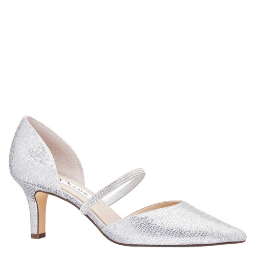  Nina Brystol Pump_SILVER