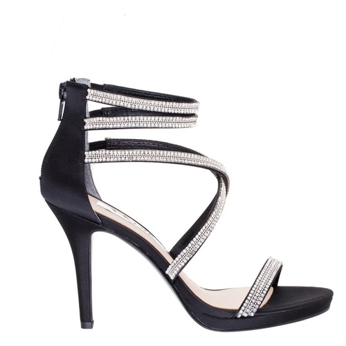  Nina Roelyn Sandal_BLACK LUSTER SATIN