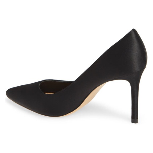  Nina Nina 85 Pointy Toe Pump_BLACK SATIN