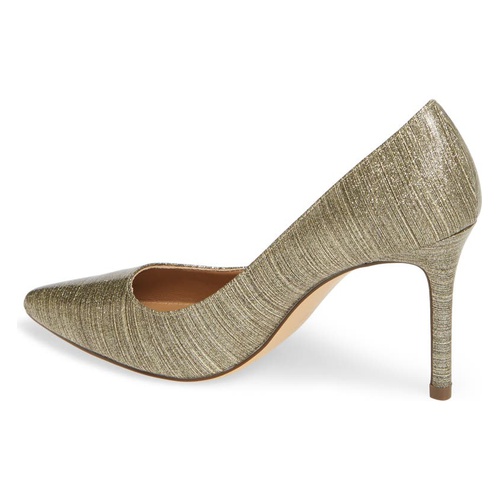  Nina Nina 85 Pointy Toe Pump_PLATINO FABRIC