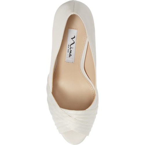  Nina Rhiyana Pump_IVORY SATIN