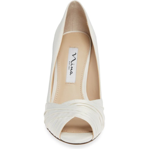  Nina Rhiyana Pump_IVORY SATIN