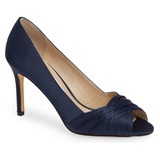 Nina Rhiyana Pump_NAVY SATIN